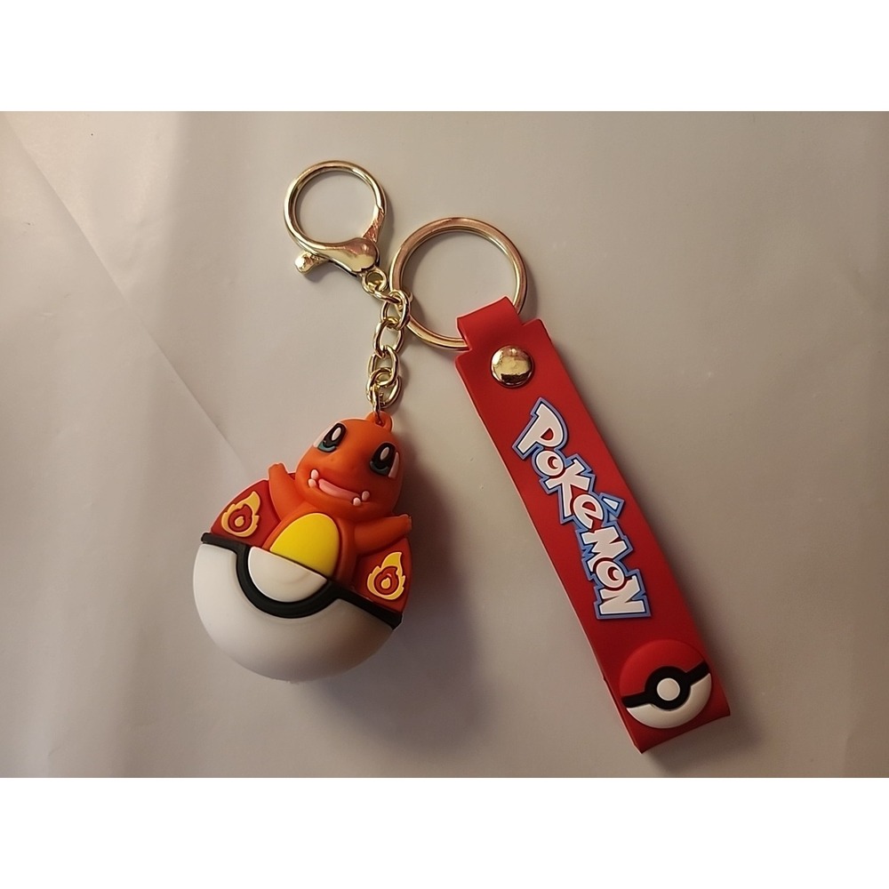 Pokémon Keychain Charmander In Pokémon Ball‎